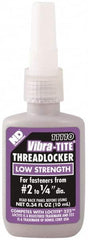 Vibra-Tite - 10 mL Bottle, Purple, Low Strength Liquid Threadlocker - Series 111, 24 hr Full Cure Time, Hand Tool Removal - Americas Tooling