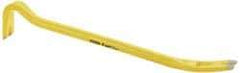 Stanley - 24" OAL Wrecking Bar - 1" Wide, Forged Steel - Americas Tooling