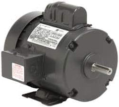 US Motors - 3 hp, TEFC Enclosure, No Thermal Protection, 3,500 RPM, 115/230 Volt, 60 Hz, Single Phase Permanent Split Capacitor (PSC) Motor - Size 182T Frame, Rigid Mount, 1 Speed, Ball Bearings, 32.0/16.0 Full Load Amps, F Class Insulation - Americas Tooling