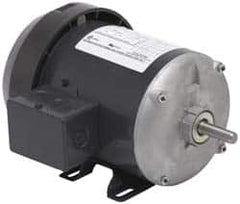 US Motors - 1/3 hp, TEFC Enclosure, No Thermal Protection, 3,450 RPM, 115 Volt, 60 Hz, Single Phase Split Phase Motor - Size 48 Frame, Rigid Mount, 1 Speed, Ball Bearings, 5.40 Full Load Amps, B Class Insulation, Reversible - Americas Tooling