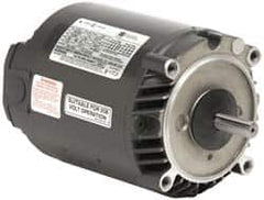 US Motors - 1.5 hp, ODP Enclosure, No Thermal Protection, 1,725 RPM, 208-220/440 Volt, 60/50 Hz, Three Phase Energy Efficient Motor - Size 56C Frame, C-Face Mount, 1 Speed, Ball Bearings, 4.6-4.6/2.3 Full Load Amps, B Class Insulation, Reversible - Americas Tooling