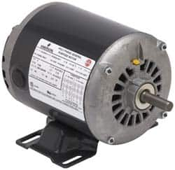 US Motors - 1/3 hp, ODP Enclosure, Auto Thermal Protection, 1,725 RPM, 115 Volt, 60 Hz, Single Phase Split Phase Motor - Size 48 Frame, Rigid Mount, 1 Speed, Sleeve Bearings, 6.8 Full Load Amps, B Class Insulation, Reversible - Americas Tooling