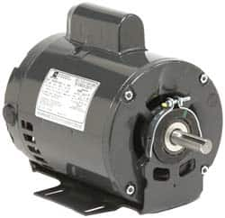 US Motors - 3/4 hp, ODP Enclosure, Auto Thermal Protection, 3,450 RPM, 115/208-230 Volt, 60 Hz, Industrial Electric AC/DC Motor - Size 48 Frame, Resilient Mount, 1 Speed, Sleeve Bearings, 9.2/4.6 Full Load Amps, A Class Insulation, Reversible - Americas Tooling