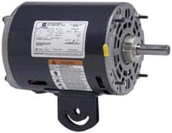 US Motors - 1/2 hp, TEAO Enclosure, Auto Thermal Protection, 1,725 RPM, 115 Volt, 60 Hz, Single Phase Split Phase Motor - Size 48YZ Frame, Yoke Mount, 1 Speed, Sleeve Bearings, 6.60 Full Load Amps, A Class Insulation, Reversible - Americas Tooling