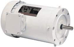 US Motors - 1.5 hp, TEFC Enclosure, No Thermal Protection, 1,725 RPM, 230/460 Volt, 60 Hz, Three Phase Standard Efficient Motor - Size 56C Frame, C-Face Mount, 1 Speed, Ball Bearings, 4.8/2.4 Full Load Amps, F Class Insulation, Reversible - Americas Tooling