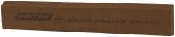 Norton - 6" Long x 1" Wide x 1/4" Thick, Aluminum Oxide Sharpening Stone - Rectangle, Medium Grade - Americas Tooling