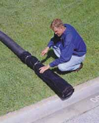 UltraTech - 16 Inch Diameter Pipe Sock - For Use with Oil and Sediment, Helps Comply with NPDES and 40 CFR 122.26 - Americas Tooling