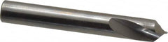 Magafor - 3/8" Body Diam, 90°, 2-3/4" OAL, Solid Carbide Spotting Drill - Americas Tooling