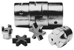 Boston Gear - 1-3/4" Max Bore Diam, FC38 Coupling Size, Flexible Half Coupling - 3-3/4" OD, 6.32" OAL, Steel - Americas Tooling