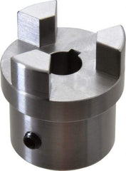 Boston Gear - 5/8" Max Bore Diam, FC20 Coupling Size, Flexible Half Coupling - 2" OD, 3.69" OAL, Steel - Americas Tooling