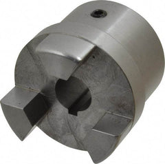 Boston Gear - 3/4" Max Bore Diam, FC25 Coupling Size, Flexible Half Coupling - 2-1/2" OD, 4.13" OAL, Steel - Americas Tooling