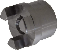 Boston Gear - 1" Max Bore Diam, FC25 Coupling Size, Flexible Half Coupling - 2-1/2" OD, 4.13" OAL, Steel - Americas Tooling