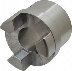 Boston Gear - 1-1/8" Max Bore Diam, FC25 Coupling Size, Flexible Half Coupling - 2-1/2" OD, 4.13" OAL, Steel - Americas Tooling