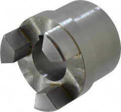 Boston Gear - 1-3/16" Max Bore Diam, FC25 Coupling Size, Flexible Half Coupling - 2-1/2" OD, 4.13" OAL, Steel - Americas Tooling