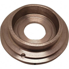 Dynabrade - 3-1/4" Wheel OD, 3" Wheel Width, 7,000 RPM, Composite, Pneumatic Wheel Hub End Plate - 10-11/16" Long x 3" Wide, 5/8" Wheel Arbor Hole, For Use with 94508 Dynacushion - Americas Tooling