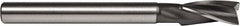 Union Butterfield - 9/32" Diam, 17/64" Shank, Diam, 3 Flutes, Straight Shank, Interchangeable Pilot Counterbore - 3-13/16" OAL, 3/4" Flute Length, Bright Finish, High Speed Steel - Americas Tooling