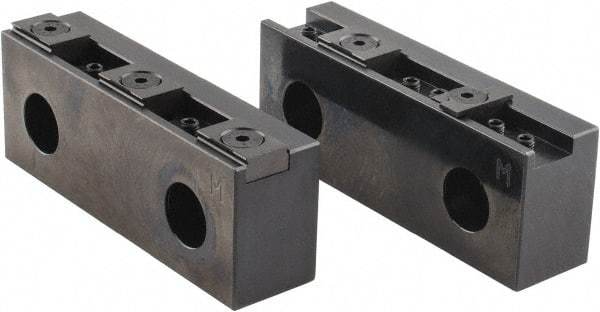 Mitee-Bite - 37.59mm High x 100mm Long x 25.4mm Wide Jaw Set - For Use with Mitee-Bite TalonGrips - Americas Tooling