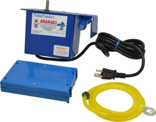 Abanaki - 18" Reach, 1.5 GPH Oil Removal Capacity, Tube Oil Skimmer - 40 to 185°F - Americas Tooling