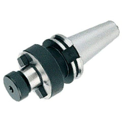 Iscar - CAT50 Taper Shank 1-1/2" Pilot Diam Shell Mill Holder - 2.406" Flange to Nose End Projection, Through-Spindle Coolant - Exact Industrial Supply