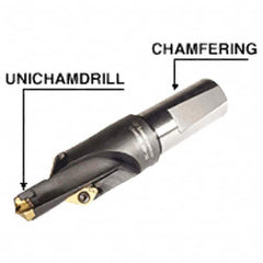 Iscar - Series ChamRing, 25mm Overall Diam, 97.4mm OAL Drilling Chamfer Ring - XCGT 06... Insert - Americas Tooling