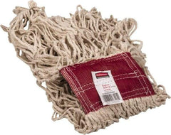 Rubbermaid - 5" Red Head Band, Large Cotton Loop End Mop Head - 4 Ply, Use for General Purpose - Americas Tooling