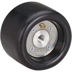 Dynabrade - 3-1/2" Wide Power Sander Pneumatic Wheel - 5" Diam - Americas Tooling