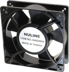 Value Collection - 230 Volts, AC, 130 CFM, Square Tube Axial Fan - 0.19 Amp Rating, 2,650 to 3,100 RPM, 5" High x 5" Wide x 1-1/2" Deep - Americas Tooling