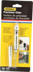 General - Spout, Precision-Needle Oiler - 2-1/4" Long Needle, Aluminum Body - Americas Tooling