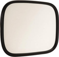 Value Collection - 7" Long to 5" Wide Automotive Universal OEM Replacement Mirror Head with L Bracket - Stainless Steel - Americas Tooling