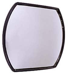 Value Collection - 5-1/2" Long to 4" Wide Automotive Convex Mirror - Stainless Steel - Americas Tooling