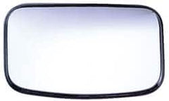 Value Collection - 8" Long to 4" Wide Automotive Clamp-On Convex Mirror - Stainless Steel - Americas Tooling