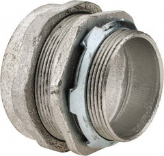 Cooper Crouse-Hinds - 2" Trade, Malleable Iron Compression Straight Rigid/Intermediate (IMC) Conduit Connector - Noninsulated - Americas Tooling