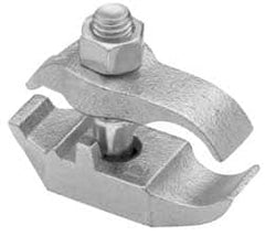 Cooper Crouse-Hinds - 1" Pipe, Malleable Iron, Electro Galvanized Conduit Clamp - 1 Mounting Hole - Americas Tooling
