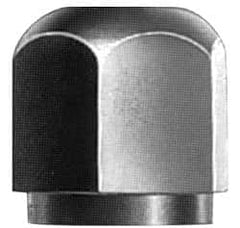 Gibraltar - 5/16-18" UNC, 5/8" Width Across Flats, Uncoated, Steel Acorn Nut - 5/8" Overall Height, Grade A# - Americas Tooling