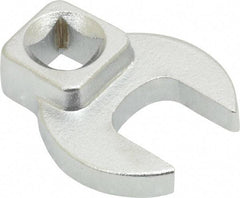 Blackhawk by Proto - 16mm 3/8" Drive Satin Open End Crowfoot Wrench - 1.6" OAL - Americas Tooling