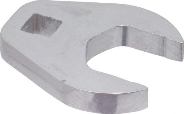 Proto - 15/16" 3/8" Drive Chrome Open End Crowfoot Wrench - 1.8" Head Diam x 1/4" Head Thickness - Americas Tooling