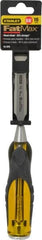 Stanley - 9" OAL x 5/8" Blade Width Wood Chisel - 5/8" Tip, Patented Bi-Material Break Resistant Handle - Americas Tooling