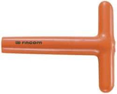 Facom - 6mm 6 Point Insulated Box Wrench - Single End, 1/2" Head Diam, 5-11/16" OAL, Steel - Americas Tooling