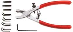 Facom - 200mm OAL, Cushion Grip Smooth Retaining Ring Pliers - Features Interchangeable Tips - Americas Tooling