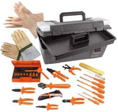 Facom - 27 Piece Insulated Hand Tool Set - Comes in Tool Box - Americas Tooling