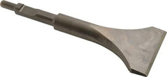 Universal Tool - 3" Head Width, 7-1/2" OAL, 1/2" Shank Diam, Cold Chisel - 1/2 Inch Shank Diameter - Americas Tooling