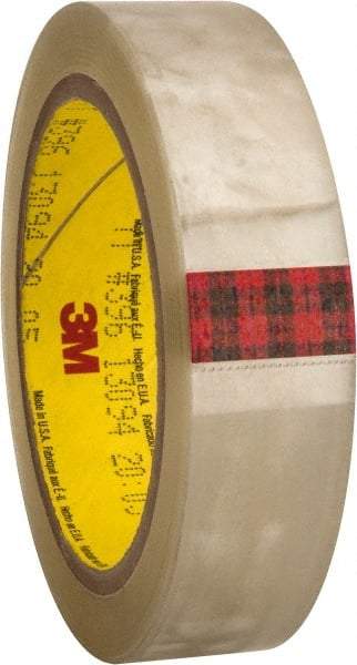 3M - 36 Yds. x 1", Clear Polyester Film Tape - 396 Series, 4.1 mil Thick, 43 Lb./Inch Tensile Strength - Americas Tooling