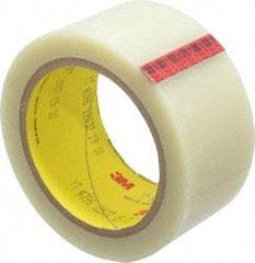 3M - 36 Yds. x 2", Clear Polyester Film Tape - 396 Series, 4.1 mil Thick, 43 Lb./Inch Tensile Strength - Americas Tooling