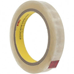 3M - 36 Yds. x 5/8", Clear Polyester Film Tape - 396 Series, 4.1 mil Thick, 43 Lb./Inch Tensile Strength - Americas Tooling