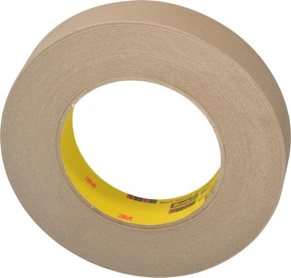 3M - 1" Wide x 60 Yd Long Brown Paper Masking Tape - Series 2517, 6.5 mil Thick, 35 In/Lb Tensile Strength - Americas Tooling