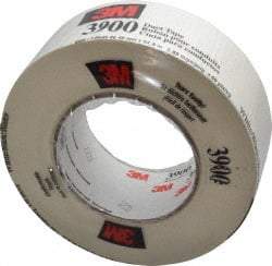 3M - 2" x 55m White Duct Tape - 8.1 mil, Rubber Adhesive, Polyethylene Film Backing, 32 Lb/ln Tensile Strength, 200°F Max, Series 3900 - Americas Tooling