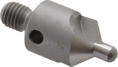 Made in USA - 2-1/2" OAL, 1/2" Head Diam, 2 Flute, 100° Incl Angle, Integral Pilot, Adjustable Stop Countersink - Americas Tooling