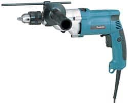 Makita - 120 Volt 3/4" Keyed Chuck Electric Hammer Drill - 0 to 24,000 BPM, 0 to 2,900 RPM, Reversible - Americas Tooling