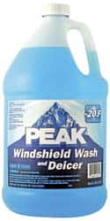 Peak - Water-Based Solution Windshield Washer Fluid - 1 Gal Bottle - Americas Tooling