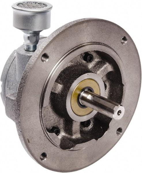 Gast - 1.7 hp Reversible Flange Air Actuated Motor - 0:00 Gear Ratio, 3,000 Max RPM, 1.181" Shaft Length - Americas Tooling